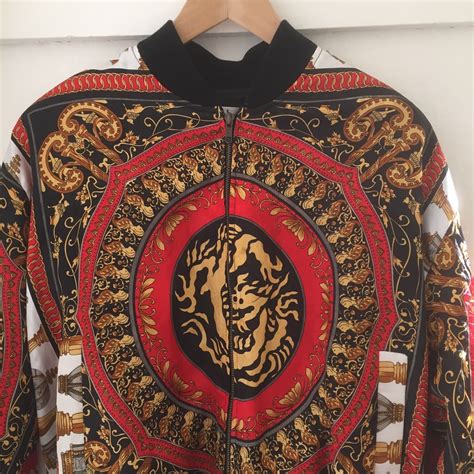 fake versace bomber jacket